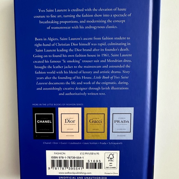 Little Book of Yves Saint Laurent: The Story of the Iconic Fashion House - Picture 2 of 4